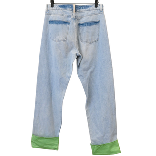 WANDLER | Poppy Straight Leg Cuffed Jeans