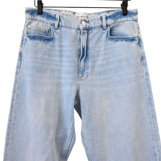 WANDLER | Poppy Straight Leg Cuffed Jeans