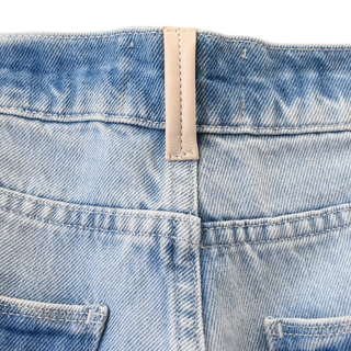 WANDLER | Poppy Straight Leg Cuffed Jeans