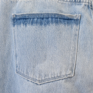 WANDLER | Poppy Straight Leg Cuffed Jeans