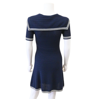 Monique Navy Nautical Mini Dress