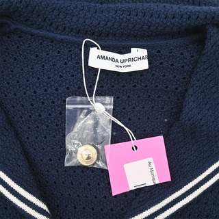 AMANDA UPRICHARD | Monique Navy Nautical Mini Dress