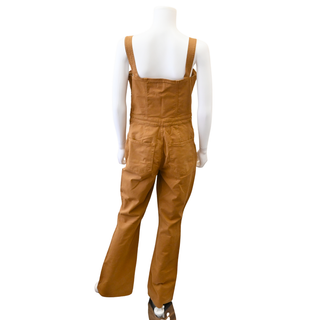 GOOD AMERICAN | Canyon Brown Cargo Tank Jumpsuit