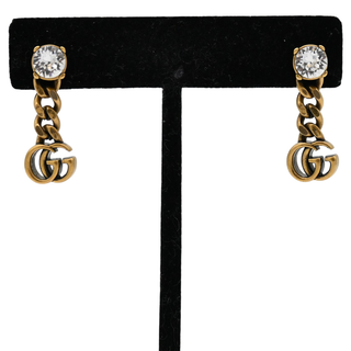 GG Crystal Drop Earrings