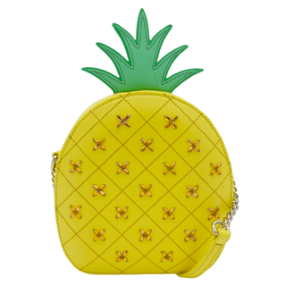 Beaded Pineapple Crossbody Bag