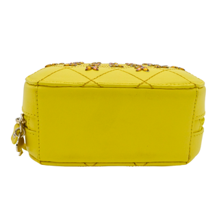 Beaded Pineapple Crossbody Bag