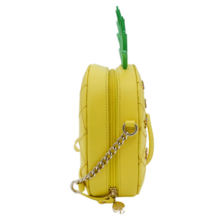 Beaded Pineapple Crossbody Bag