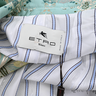 ETRO | Sage Green Floral Jacquard Blazer