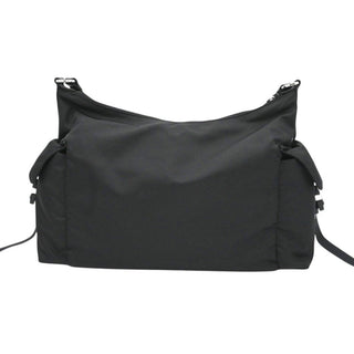 Black Explore Large Re-Nylon Shoulder Bag