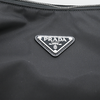 Black Explore Large Re-Nylon Shoulder Bag