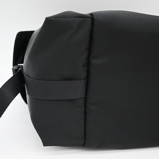 Black Explore Large Re-Nylon Shoulder Bag
