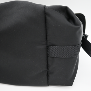Black Explore Large Re-Nylon Shoulder Bag