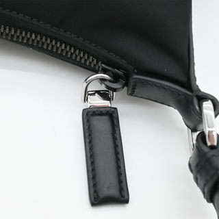 Black Explore Large Re-Nylon Shoulder Bag