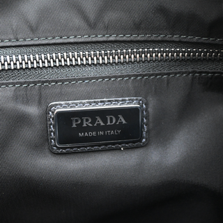 Black Explore Large Re-Nylon Shoulder Bag