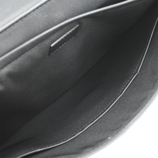 LOUIS VUITTON | Black Monogram Taurillon Leather S-Lock Briefcase