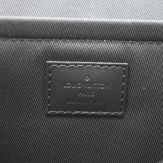 LOUIS VUITTON | Black Monogram Taurillon Leather S-Lock Briefcase
