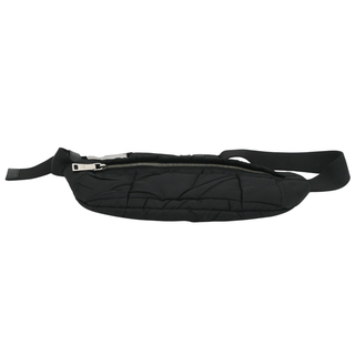 Black Nylon Belt Bag