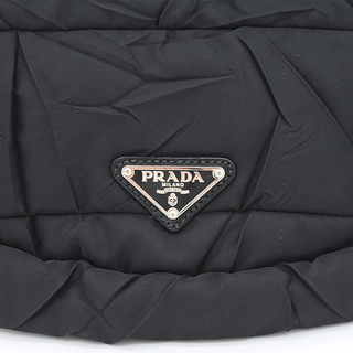 Black Nylon Belt Bag