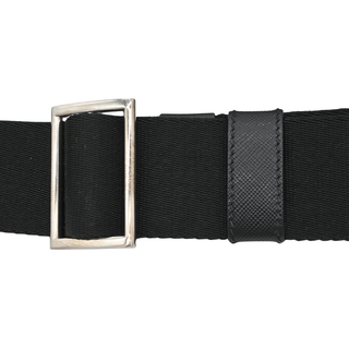Black Nylon Belt Bag