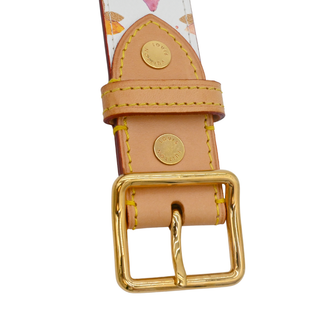 Aquarelle Watercolor Monogram Belt