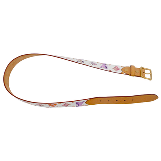 Aquarelle Watercolor Monogram Belt