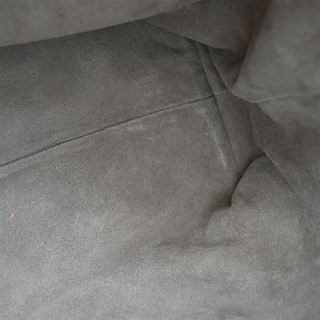 Gray Intrecciato Leather Garda Tote Bag