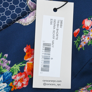 Trish Gemma Scarf Floral Print Shorts