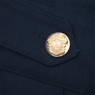 Black Linen-Blend Runo Shorts