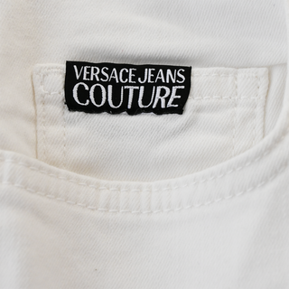 VERSACE JC | White Denim Skinny Jeans