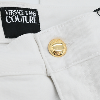 VERSACE JC | White Denim Skinny Jeans