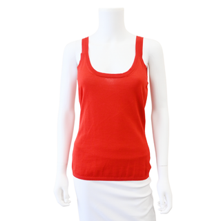 GABRIELA HEARST | Toby Red Cashmere Silk Tank Top
