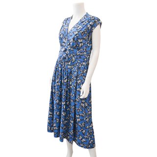 KATE SPADE | Cornflower Blue Butterfly Print Dress