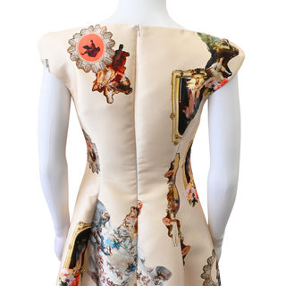MAXJENNY! | Artistic Print Midi Dress