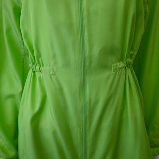 AKRIS | Pure Green Long Silk Jacket