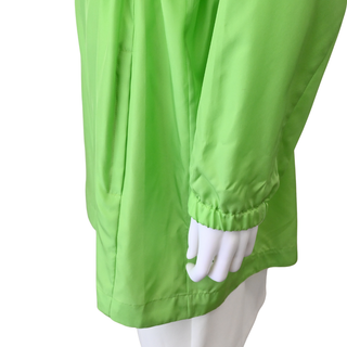 AKRIS | Pure Green Long Silk Jacket