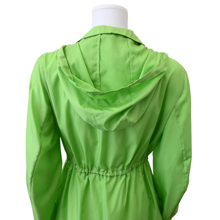 AKRIS | Pure Green Long Silk Jacket