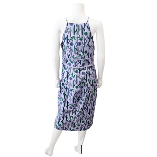 PEARL | Lilac Cactus Print Dress