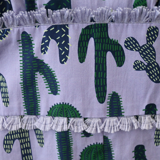 PEARL | Lilac Cactus Print Dress