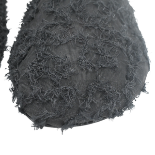 Black Glove Fringed Ballet Flats