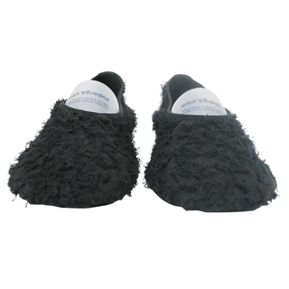 PROENZA SCHOULER | Black Glove Fringed Ballet Flats