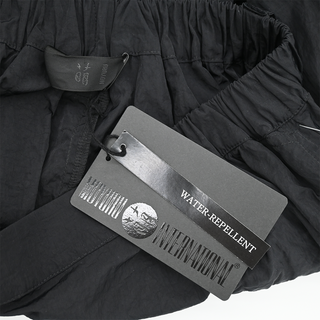 Black Drawstring Cargo Skirt