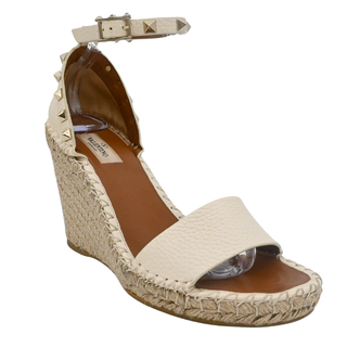 Rockstud Espadrille Wedge Sandals