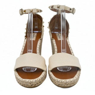 Rockstud Espadrille Wedge Sandals