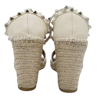 VALENTINO | Rockstud Espadrille Wedge Sandals