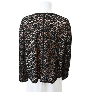 Black Floral Lace Jacket