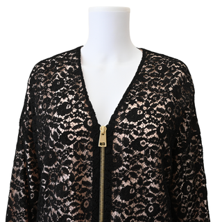 LANVIN | Black Floral Lace Jacket