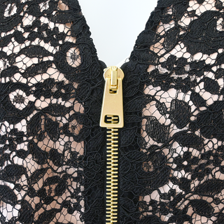 LANVIN | Black Floral Lace Jacket