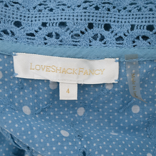 LOVESHACKFANCY | Camisha Blue Tiered Maxi Dress