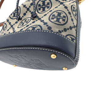 T Monogram Jacquard Mini Bucket Bag