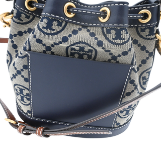 T Monogram Jacquard Mini Bucket Bag